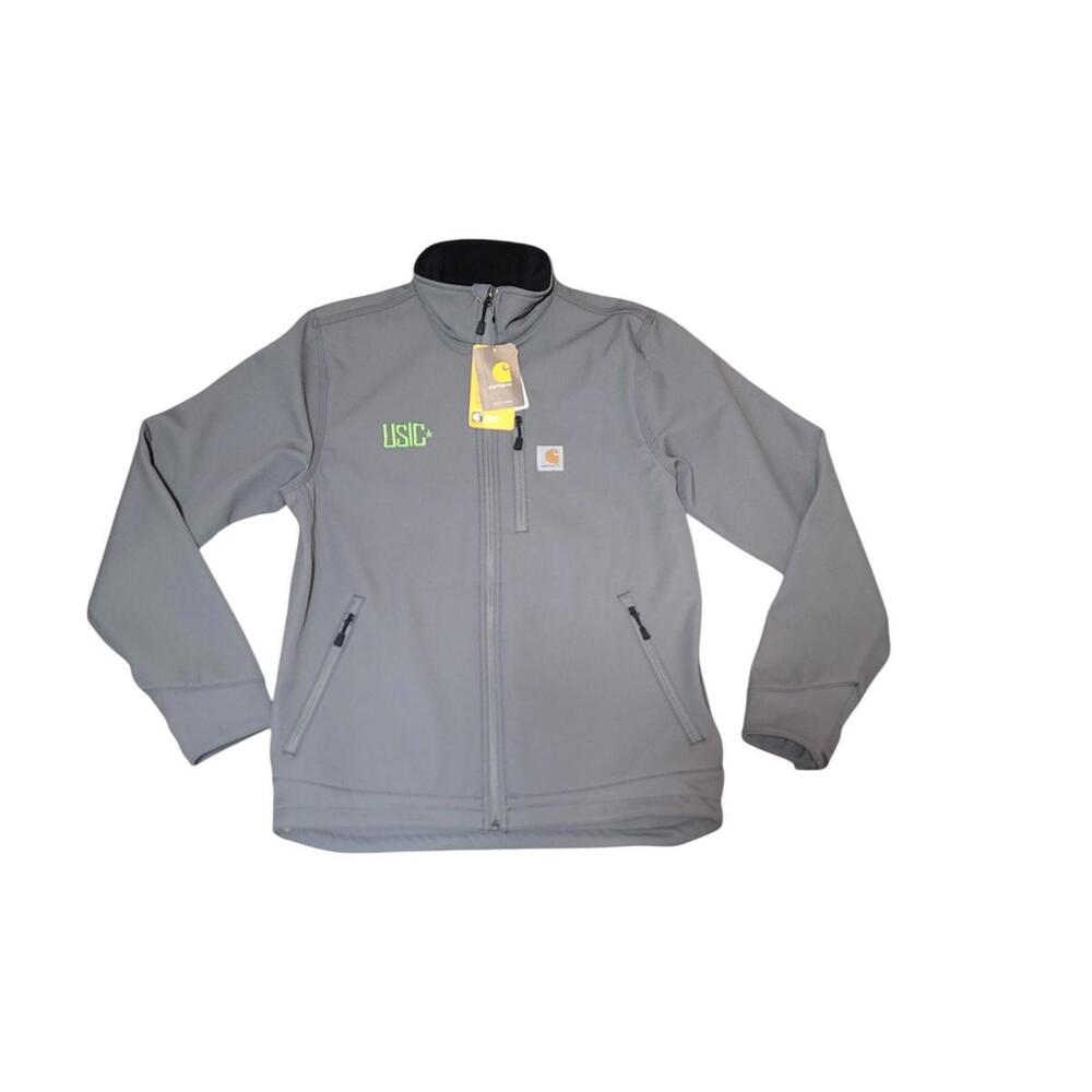 NWT Carhartt Crowley Jacket Size Mediun Gray 100366‎